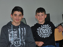 Amir (li.) und Oguzhan